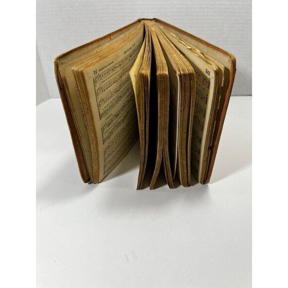 Vintage 1858 WILLIAM BRADBURY Jubilee: Collection Church Music Song Book - Picture 14 of 14